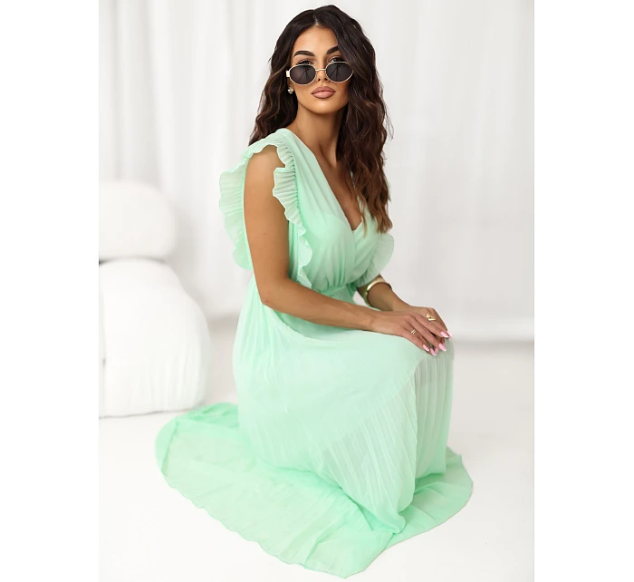 Sukienka IT SK model 22084323 mietowy - FPrice Sukienka IT SK model 22084323 mietowy - FPrice