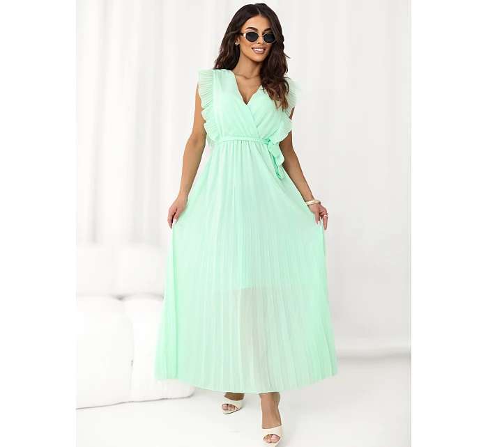 Sukienka IT SK model 22084323 mietowy - FPrice Sukienka IT SK model 22084323 mietowy - FPrice