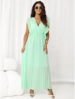 Sukienka IT SK model 22084323 mietowy - FPrice Sukienka IT SK model 22084323 mietowy - FPrice