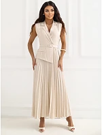 Šaty IT SK 21558.03 světle béžové Šaty IT SK 21558.03 světle béžové