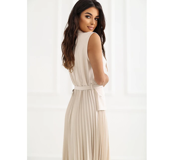 Šaty IT SK 21558.03 světle béžové Šaty IT SK 21558.03 světle béžové