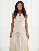 Šaty IT SK 21558.03 světle béžové Šaty IT SK 21558.03 světle béžové