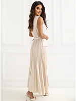 Šaty IT SK 21558.03 světle béžové Šaty IT SK 21558.03 světle béžové