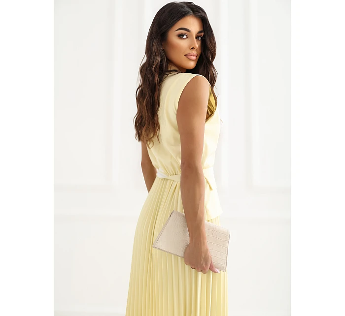 Šaty IT SK 21558.03 světle žluté Šaty IT SK 21558.03 světle žluté