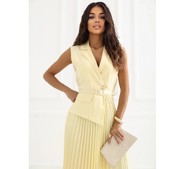 Šaty IT SK 21558.03 světle žluté Šaty IT SK 21558.03 světle žluté