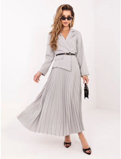 Šaty IT SK 21599 1.03 světle šedá Šaty IT SK 21599 1.03 světle šedá