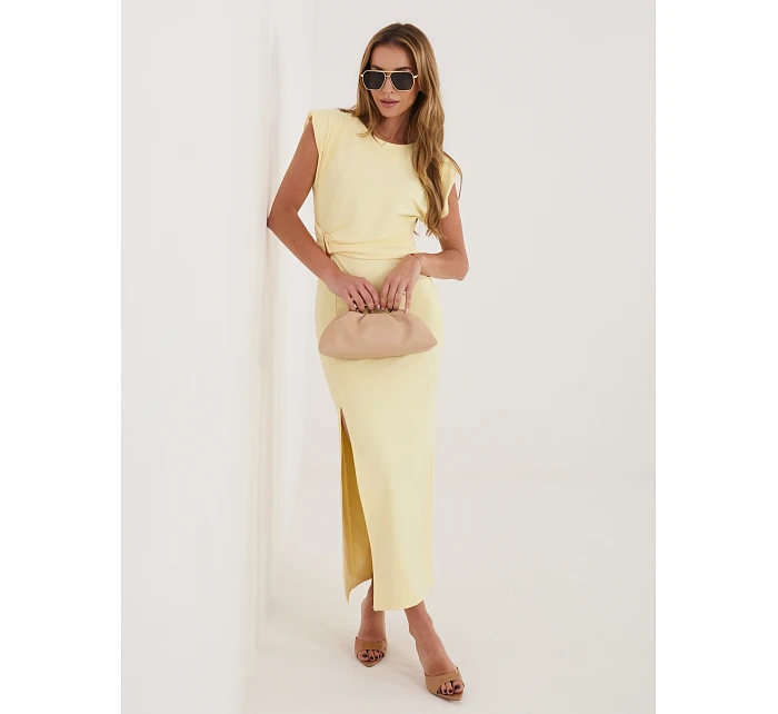 Šaty IT SK 22350.86 světle žlutá Šaty IT SK 22350.86 světle žlutá
