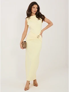 Šaty IT SK 22392.21 světle žluté