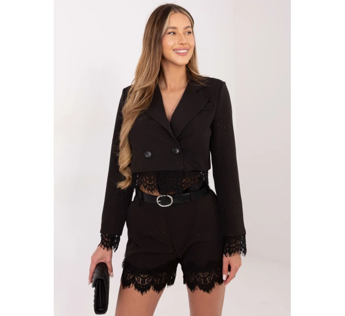 Szorty IT SN model 21799730 czarny - FPrice Szorty IT SN model 21799730 czarny - FPrice