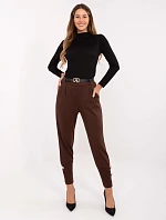 Kalhoty IT SP 21679.03 tmavě hnědé