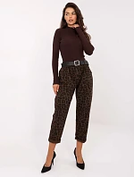 Kalhoty IT SP 242975 1.80 hnědá