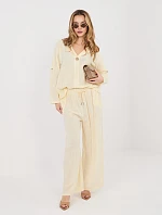 IT kalhoty SP 2873.02 světle žluté