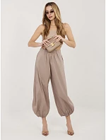 Spodnie IT SP model 22044746 ciemny bezowy - FPrice Spodnie IT SP model 22044746 ciemny bezowy - FPrice