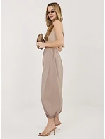 Spodnie IT SP model 22044746 ciemny bezowy - FPrice Spodnie IT SP model 22044746 ciemny bezowy - FPrice