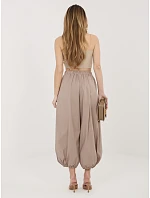 Spodnie IT SP model 22044746 ciemny bezowy - FPrice Spodnie IT SP model 22044746 ciemny bezowy - FPrice