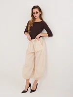 Kalhoty IT SP FL10309.70 světle béžové