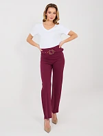 IT kalhoty SP FL7371.93 tmavě červená