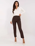 Kalhoty IT SP FL9069.00 tmavě hnědé