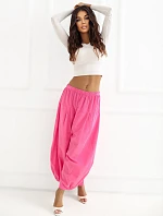 IT kalhoty SP FL9321.96 tmavě růžové