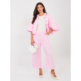 Spodnie IT SP model 21914687 jasny różowy - FPrice Spodnie IT SP model 21914687 jasny różowy - FPrice