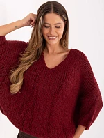 Jumper IT SW 7703.70 bordó