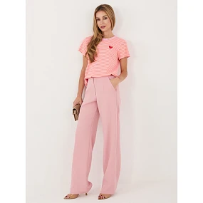 T shirt IT TS model 22102695 ciemny różowy - FPrice T shirt IT TS model 22102695 ciemny różowy - FPrice