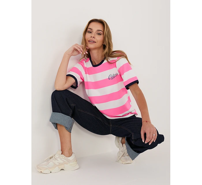 Tričko IT TS 22533.55 fluo růžová Tričko IT TS 22533.55 fluo růžová