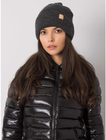 Dámská čepice 13 tmavě šedá Dámská čepice 13 tmavě šedá