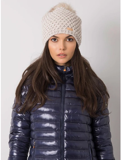 Dámská čepice 15 béžová