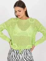 Dámský svetr LC SW 0237.26P světle zelený