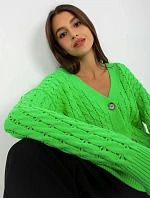 Dámský svetr LC SW 8036 fluo zelený