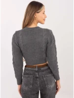 Dámský svetr LC SW A4 tmavě šedý Dámský svetr LC SW A4 tmavě šedý