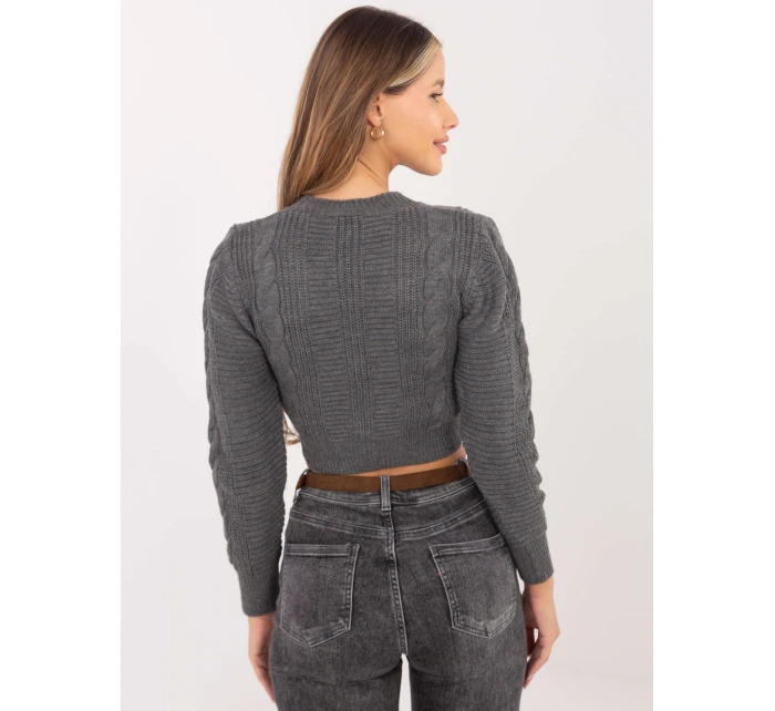 Dámský svetr LC SW A4 tmavě šedý Dámský svetr LC SW A4 tmavě šedý