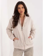 Mikina LK BL 510136.89 světle béžová