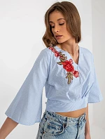 Halenka LK BZ 506243.78 bílá a modrá