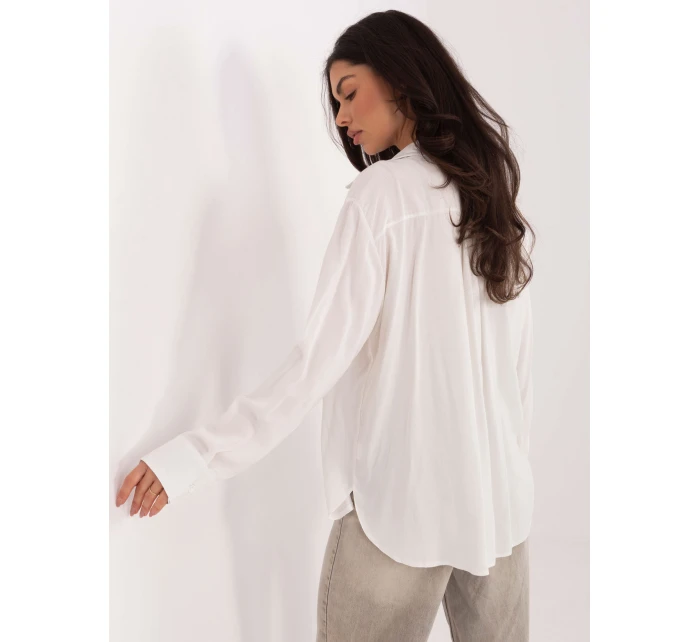 Koszula LK KS model 21859066 biały - FPrice Koszula LK KS model 21859066 biały - FPrice