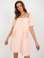 LK SK 506735 šaty.82 broskví