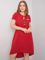 Šaty LK SK 506827.45 červená