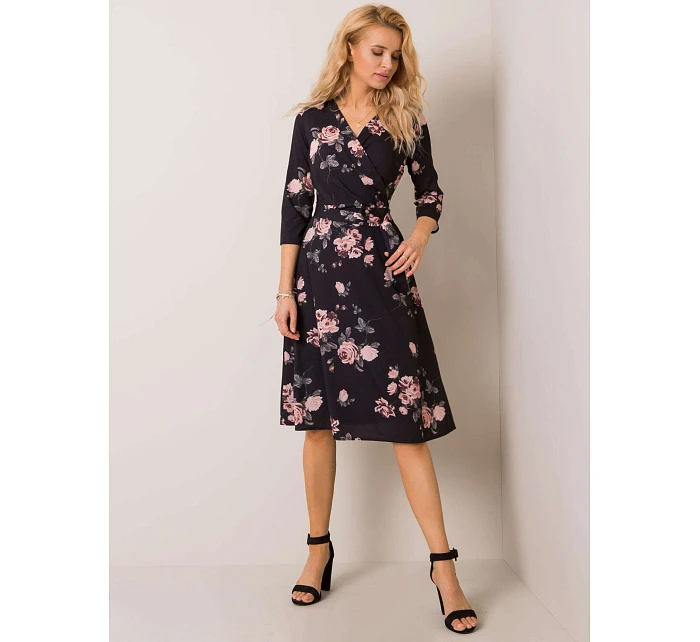 Šaty LK SK 508095 2.94P černá Šaty LK SK 508095 2.94P černá