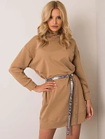 Šaty LK SK 508284.16X světle hnědá