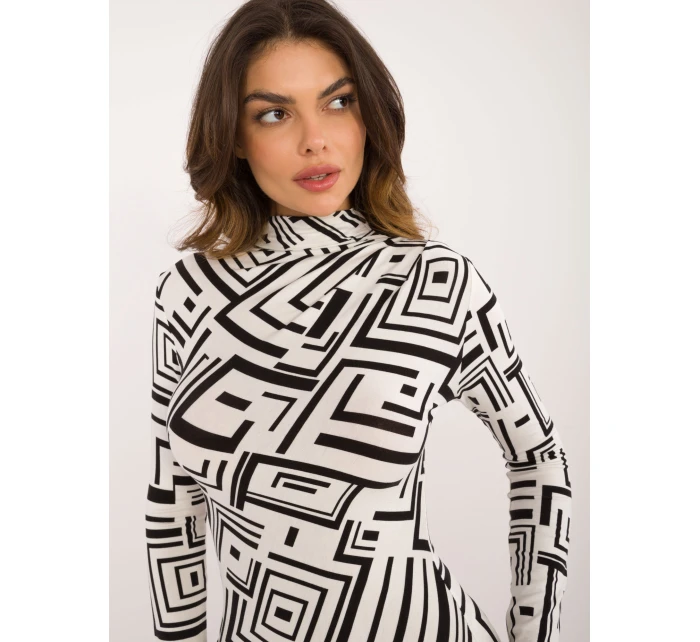 Šaty LK SK 509771 1.09 bílá a černá Šaty LK SK 509771 1.09 bílá a černá