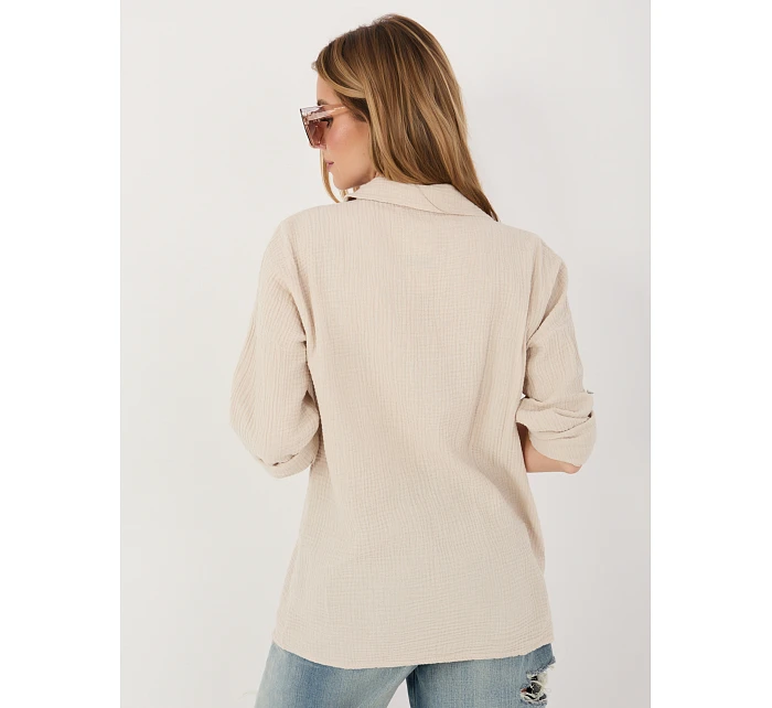 MI košile KS 2337.18 béžová MI košile KS 2337.18 béžová