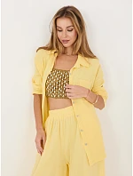 MI košile KS 2337.18 světle žlutá MI košile KS 2337.18 světle žlutá