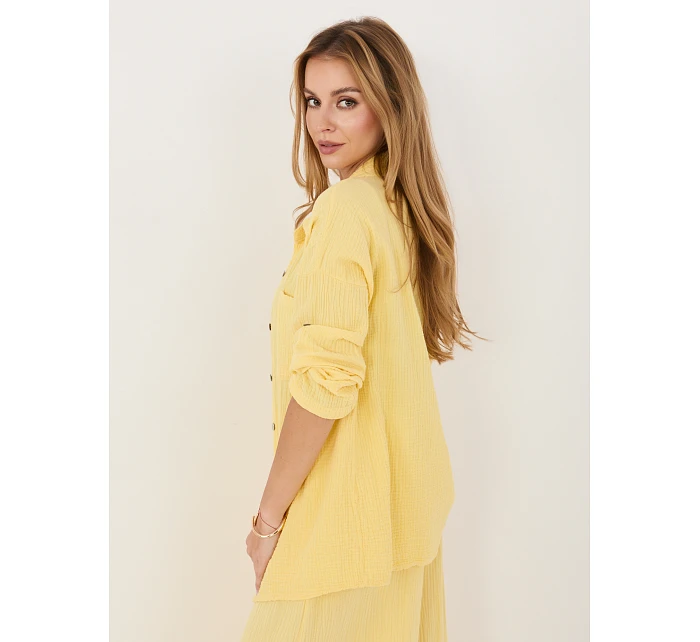 MI košile KS 2337.18 světle žlutá MI košile KS 2337.18 světle žlutá