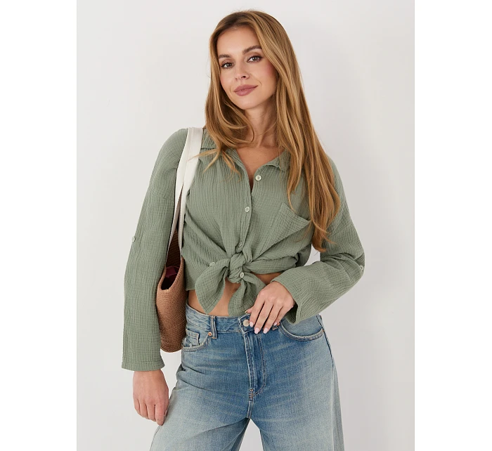 MI košile KS 2337.18 khaki MI košile KS 2337.18 khaki