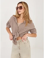 MI košile KS 2337.77 tmavě lila MI košile KS 2337.77 tmavě lila