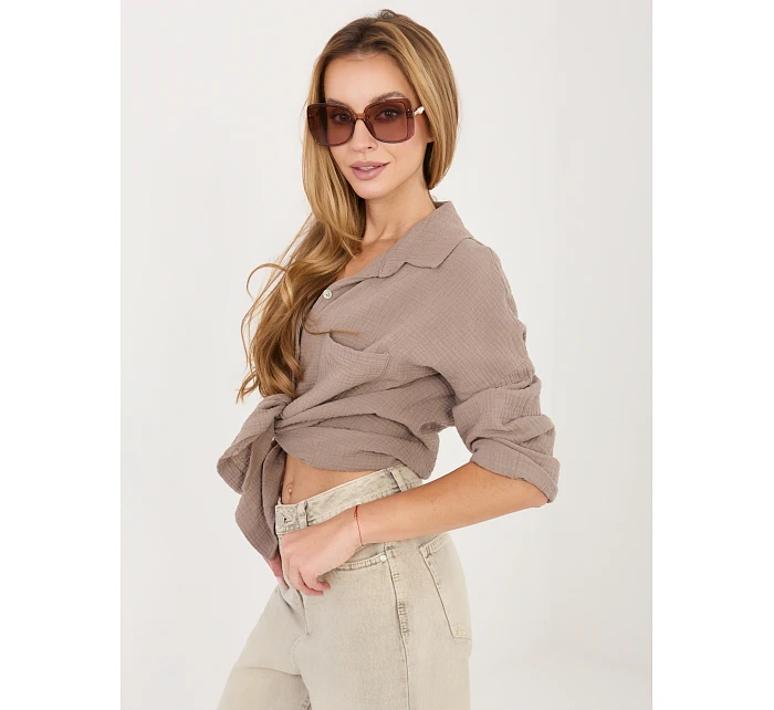 MI košile KS 2337.77 tmavě lila MI košile KS 2337.77 tmavě lila