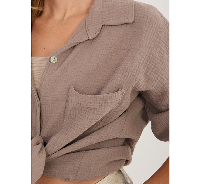 MI košile KS 2337.77 tmavě lila MI košile KS 2337.77 tmavě lila