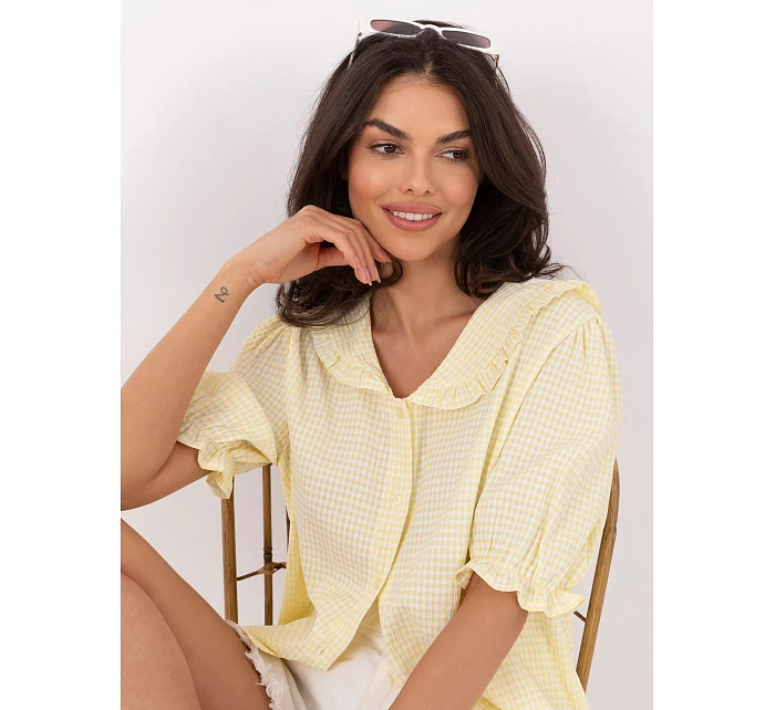 MI KS košile 3927671.05P světle žlutá MI KS košile 3927671.05P světle žlutá