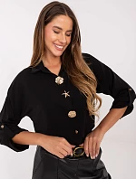 MI košile KS 4192.34 černá